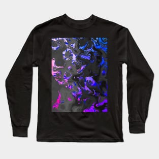 ABSTRACT Waves Wall Decor. Long Sleeve T-Shirt